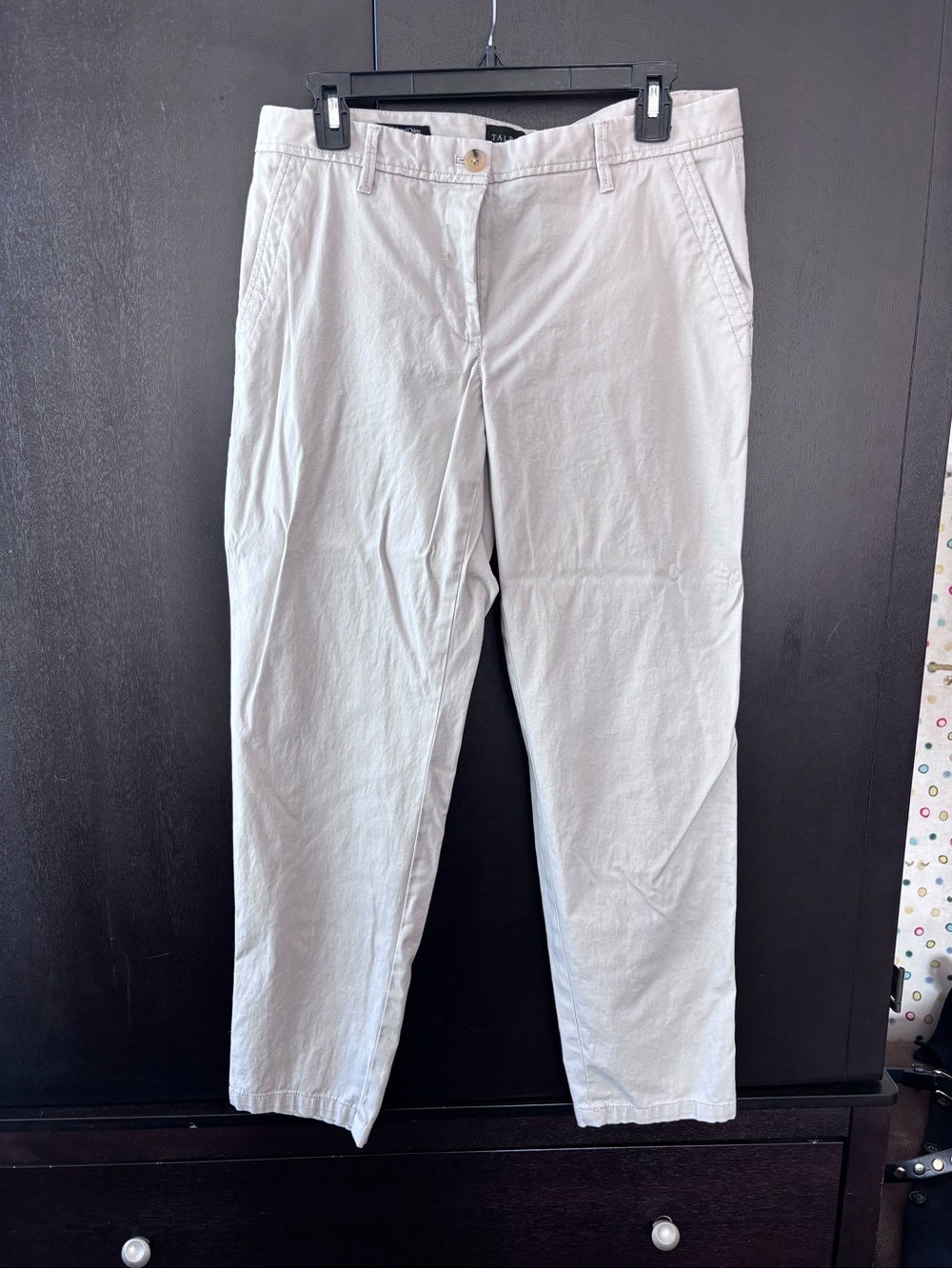 Talbots Khaki Relaxed Chino Women's Pants